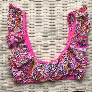 Aerie, Scoop Neck Swim Top!